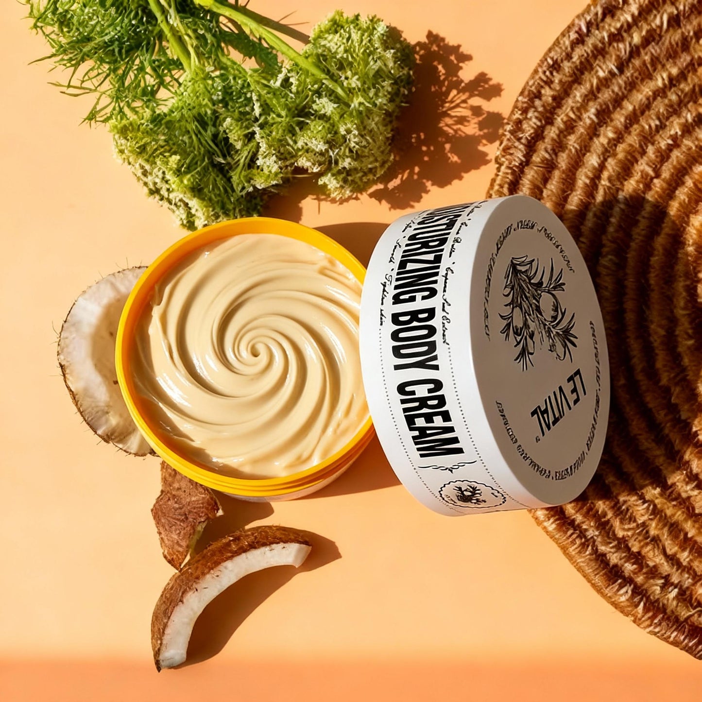 Vanilla Jasmine Body Butter for Deep Hydration & Soft Skin