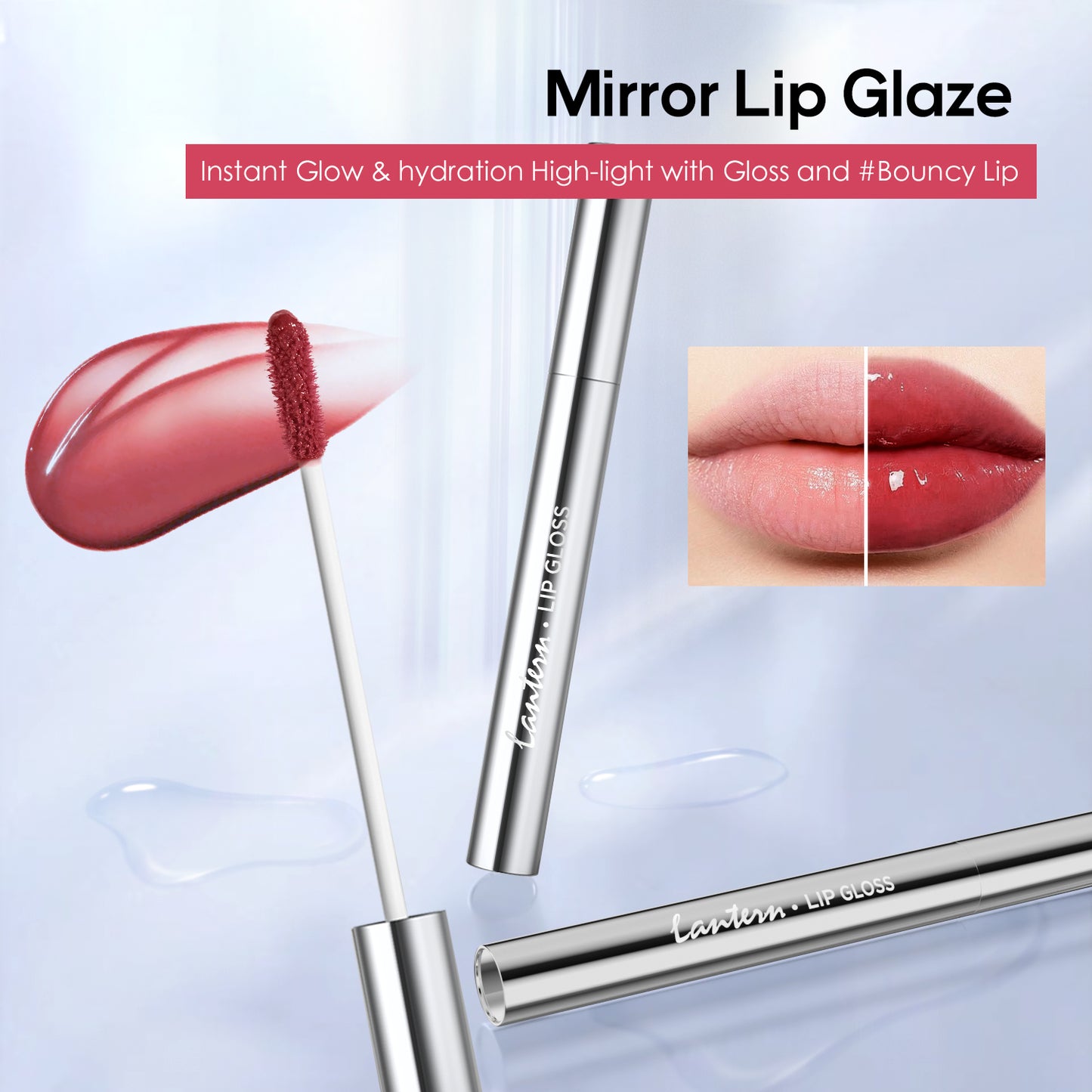 Glossy Lip Shine Set for Smooth & Radiant Everyday Look